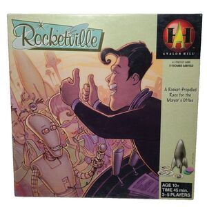 Rocketville Board Game Avalon Hill Resealed game